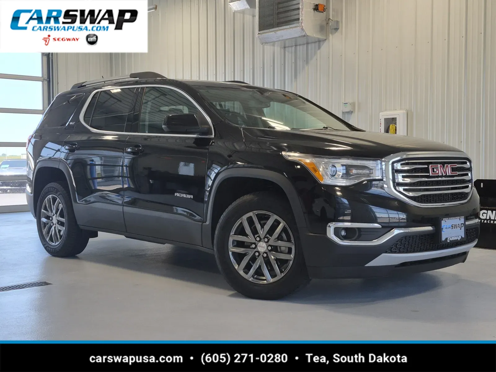 Black 2018 GMC Acadia SLT-1 for sale in Tea, SD