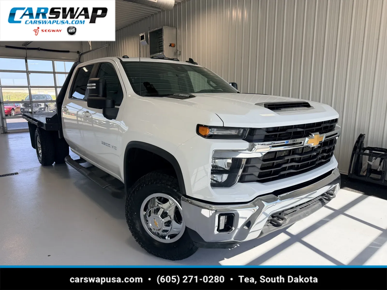 White 2024 Chevrolet Silverado 3500 HD LT for sale in Tea, SD