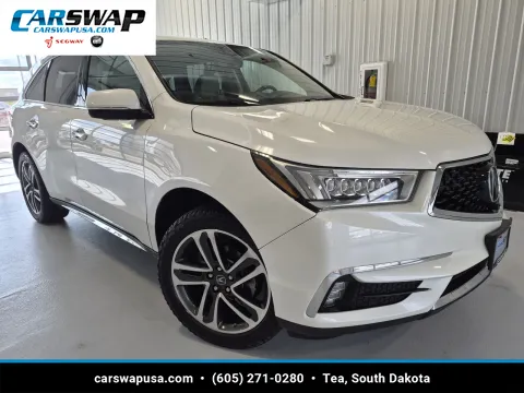 White 2017 Acura MDX 3.5L for sale in Tea, SD