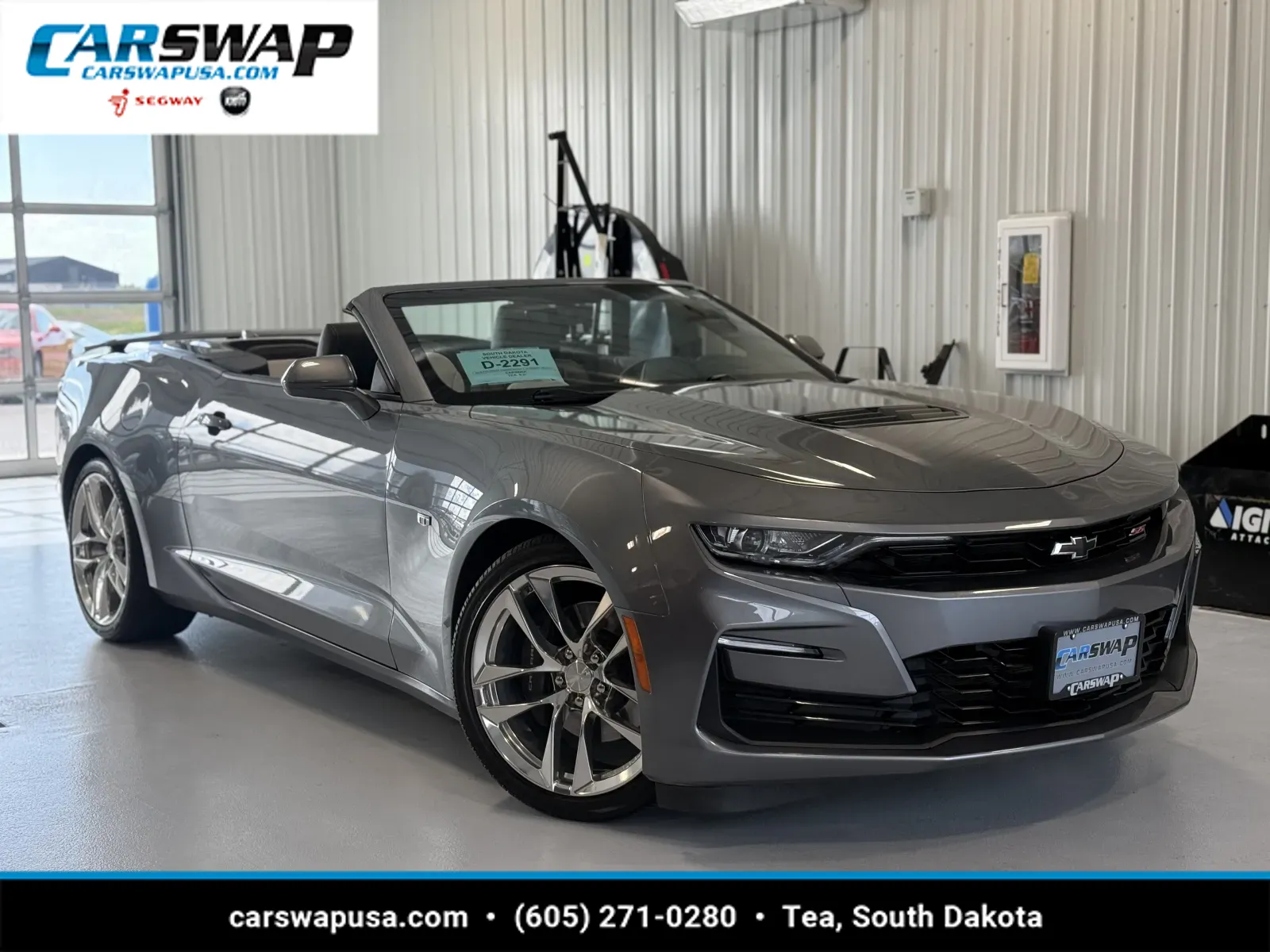 Gray 2020 Chevrolet Camaro SS for sale in Tea, SD