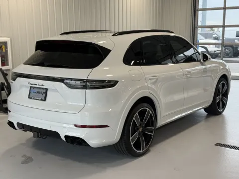 Another view of 2021 Porsche Cayenne Turbo for sale in Tea, SD at CarSwap