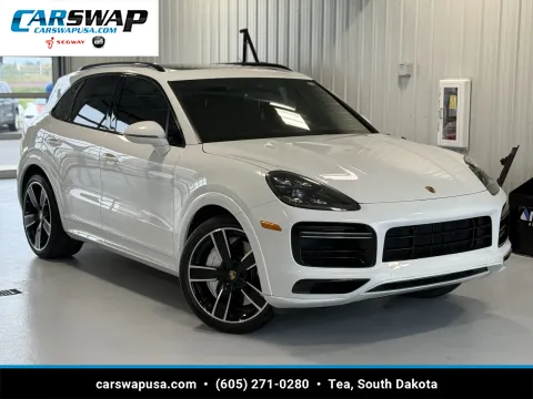 White 2021 Porsche Cayenne Turbo for sale in Tea, SD