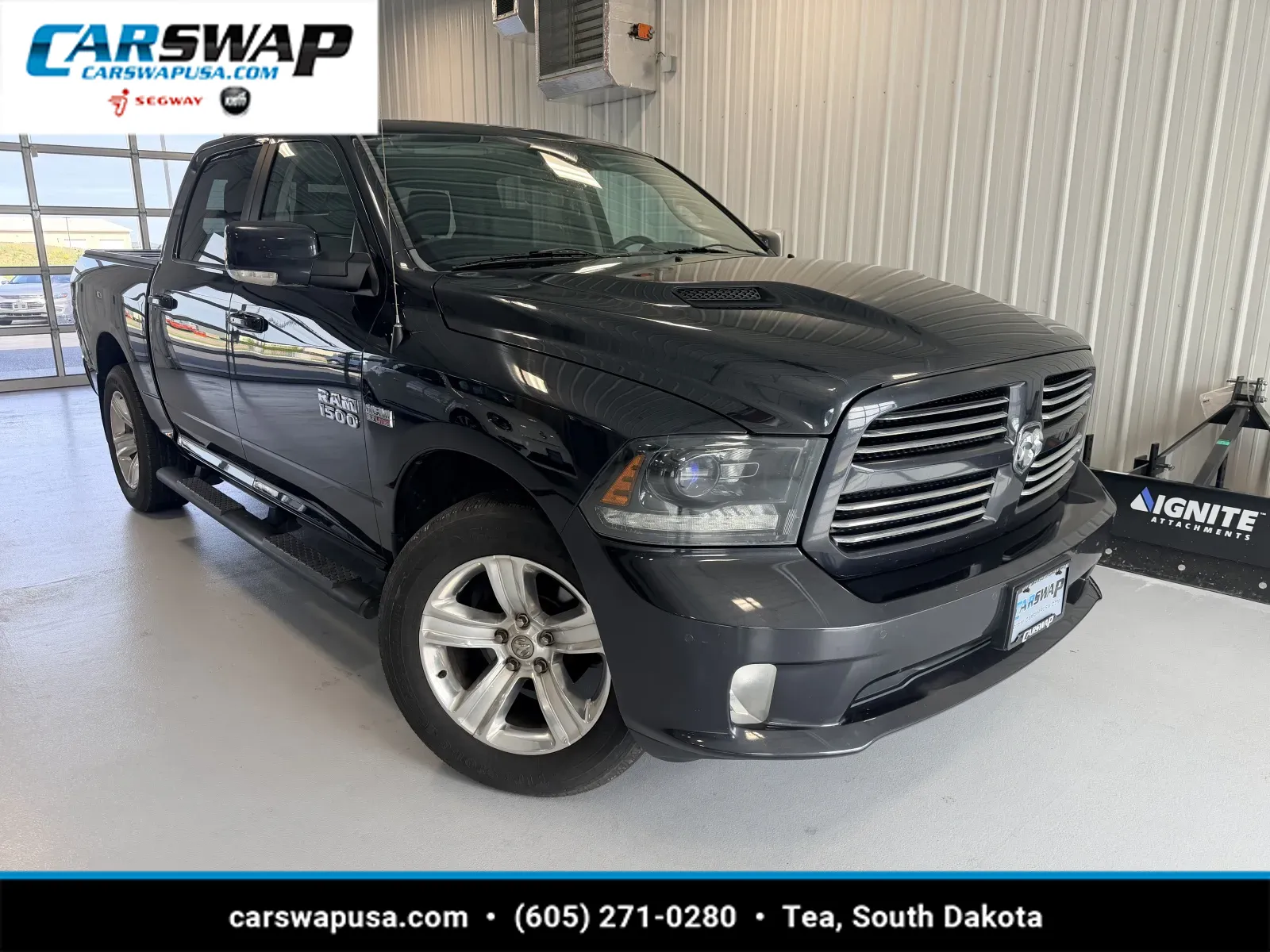 Gray 2015 Ram 1500 Sport for sale in Tea, SD