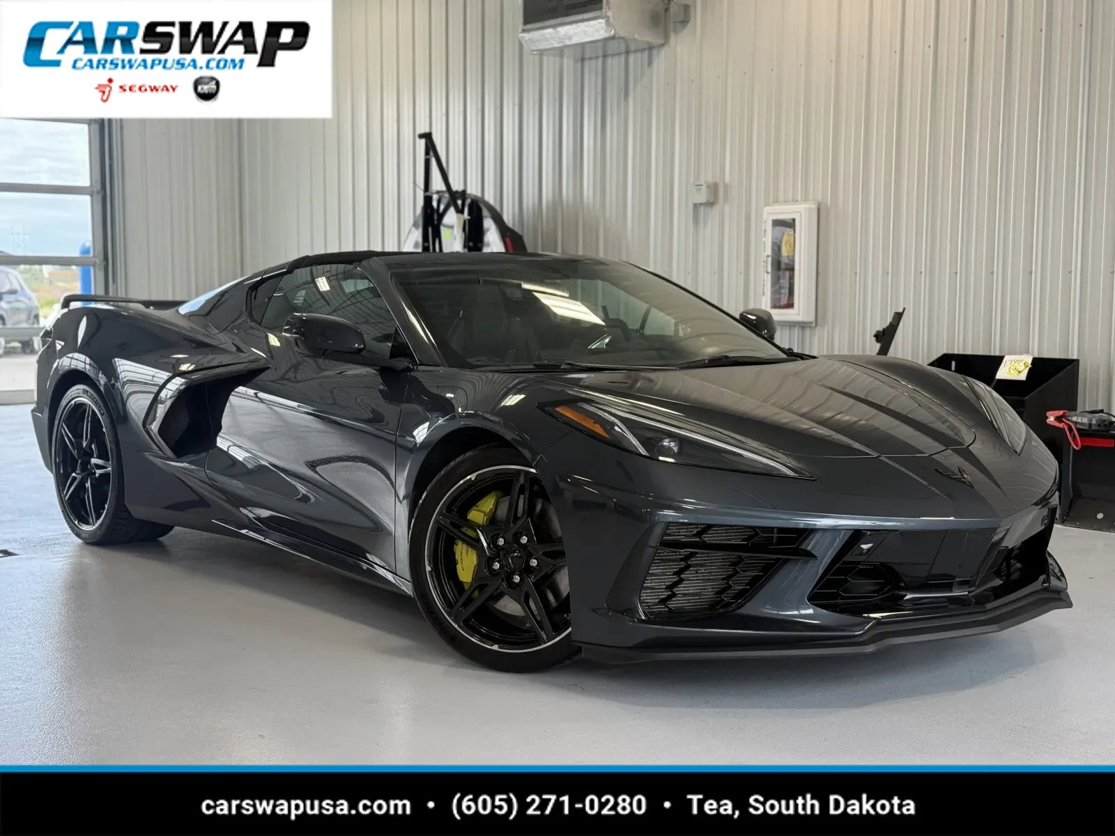 Gray 2020 Chevrolet Corvette Stingray for sale in Tea, SD