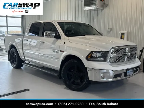 White 2015 Ram 1500 Laramie for sale in Tea, SD
