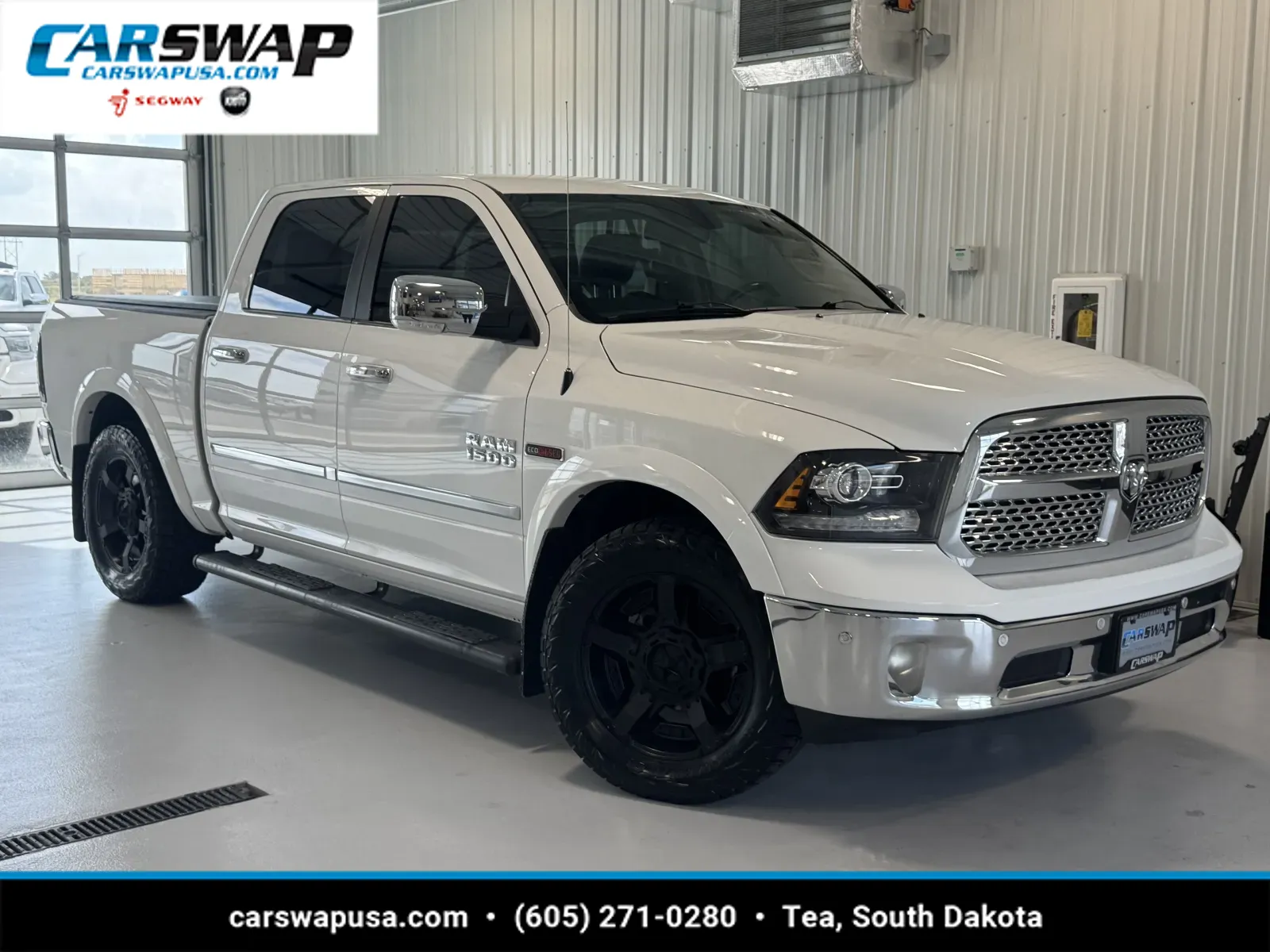 White 2015 Ram 1500 Laramie for sale in Tea, SD