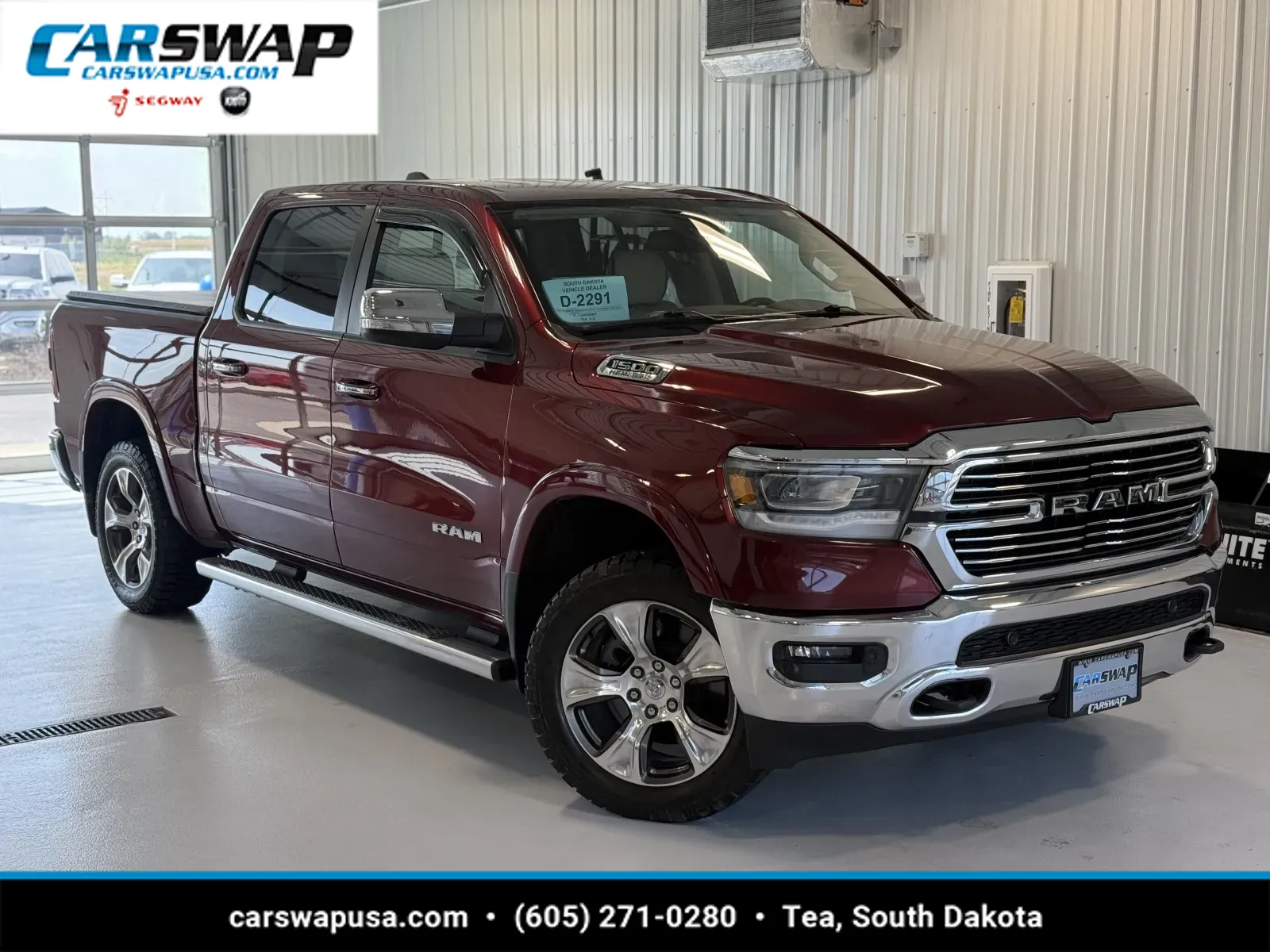Red 2019 Ram 1500 Laramie for sale in Tea, SD