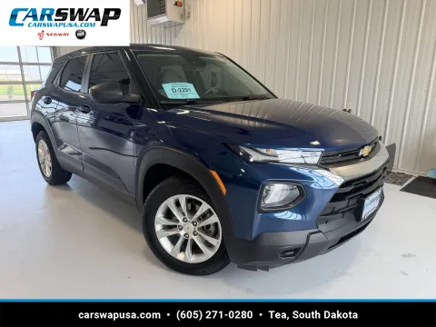 Blue 2021 Chevrolet TrailBlazer LS for sale in Tea, SD