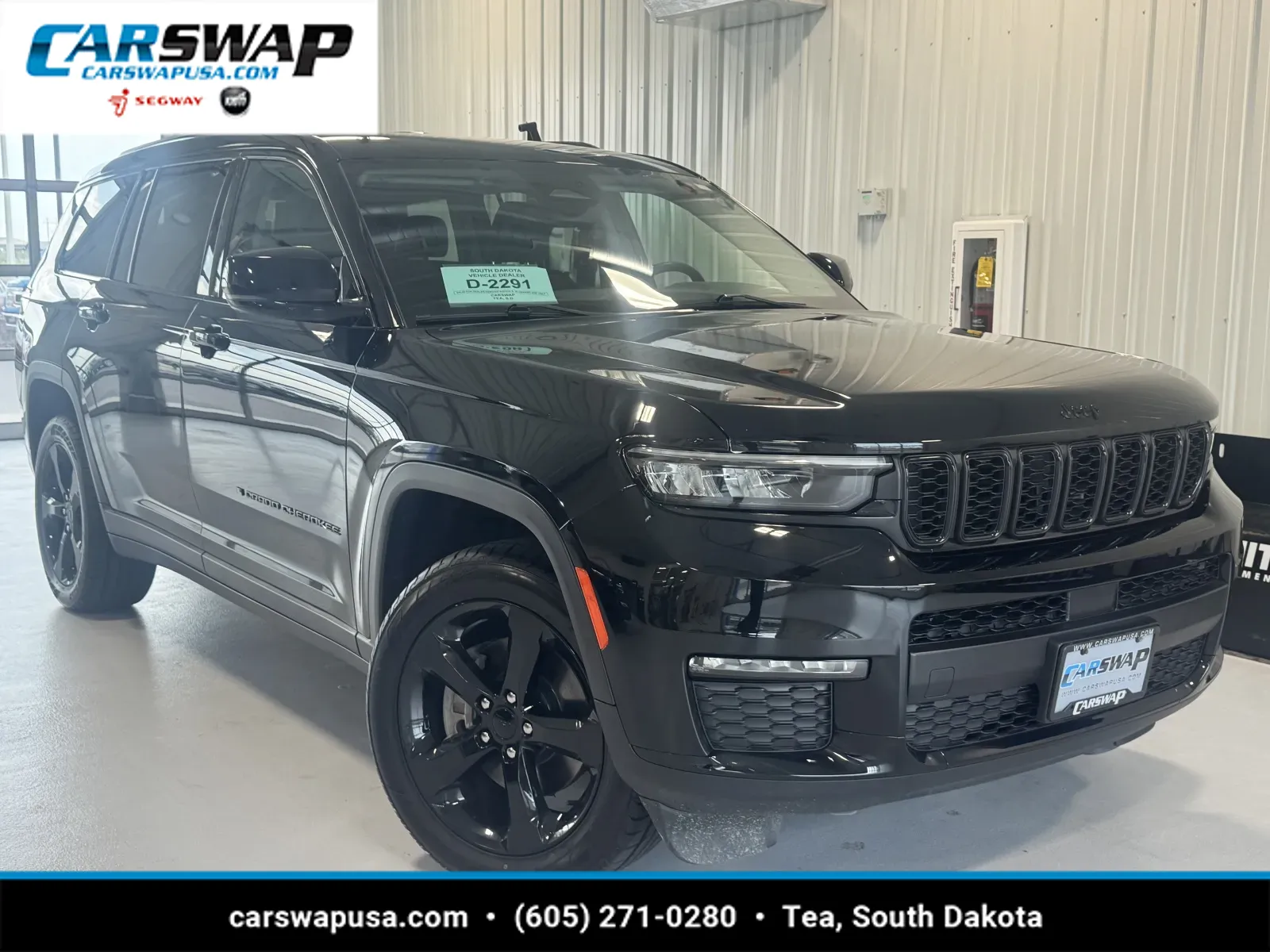 Black 2023 Jeep Grand Cherokee L Limited for sale in Tea, SD