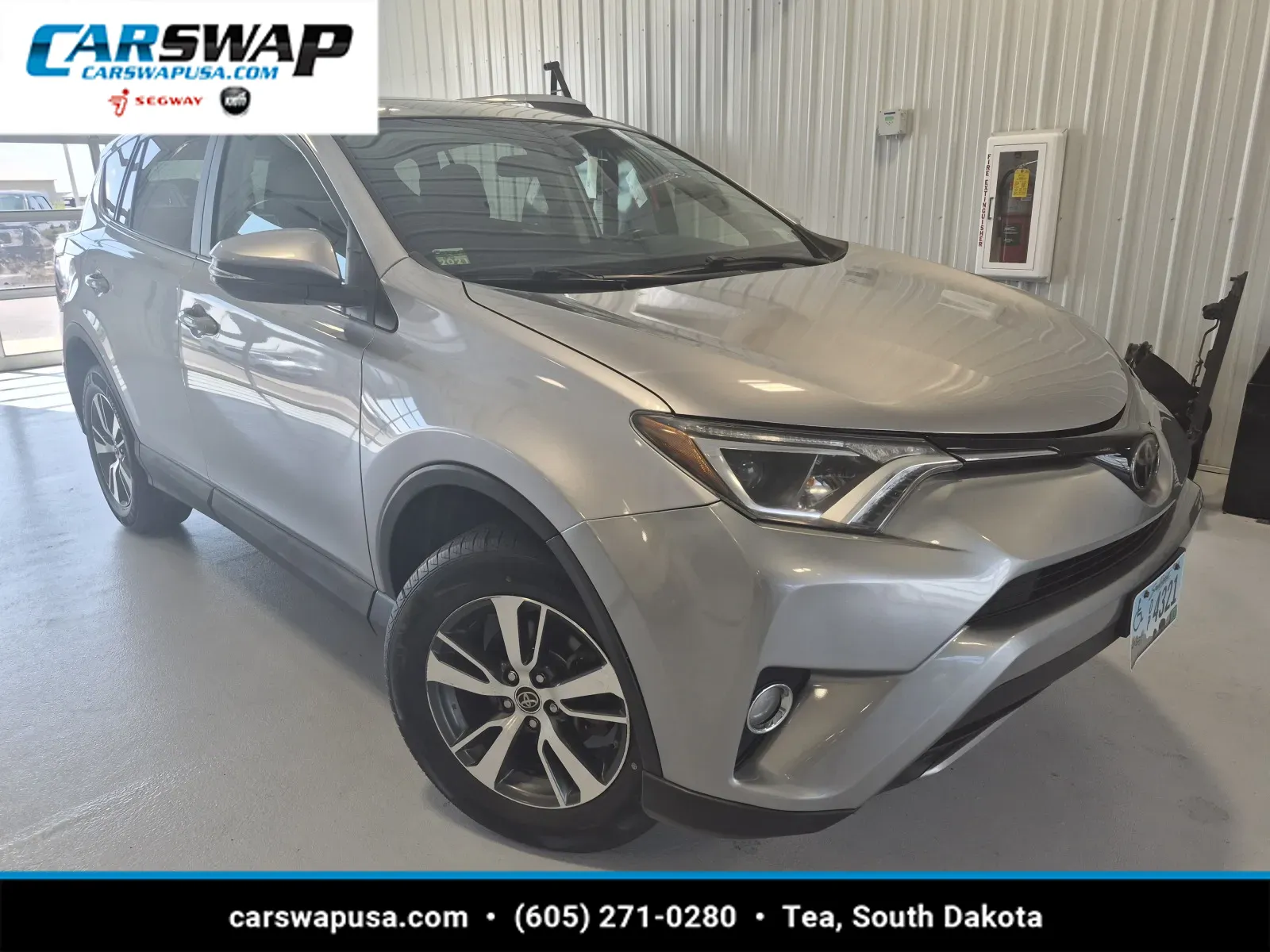 Silver 2017 Toyota RAV4 XLE for sale in Tea, SD