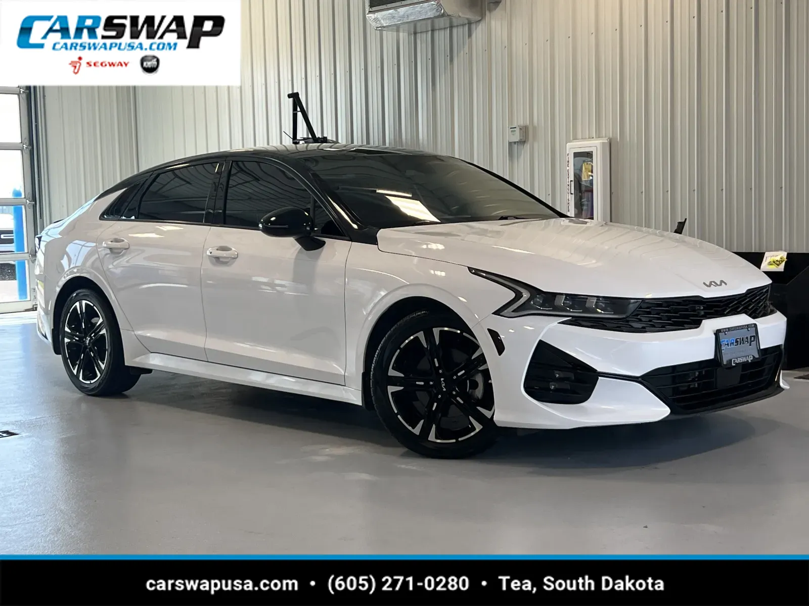 White 2022 Kia K5 GT-Line for sale in Tea, SD