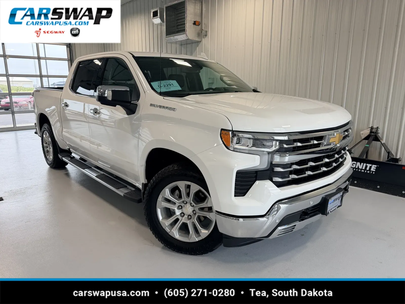 White 2023 Chevrolet Silverado 1500 LTZ for sale in Tea, SD