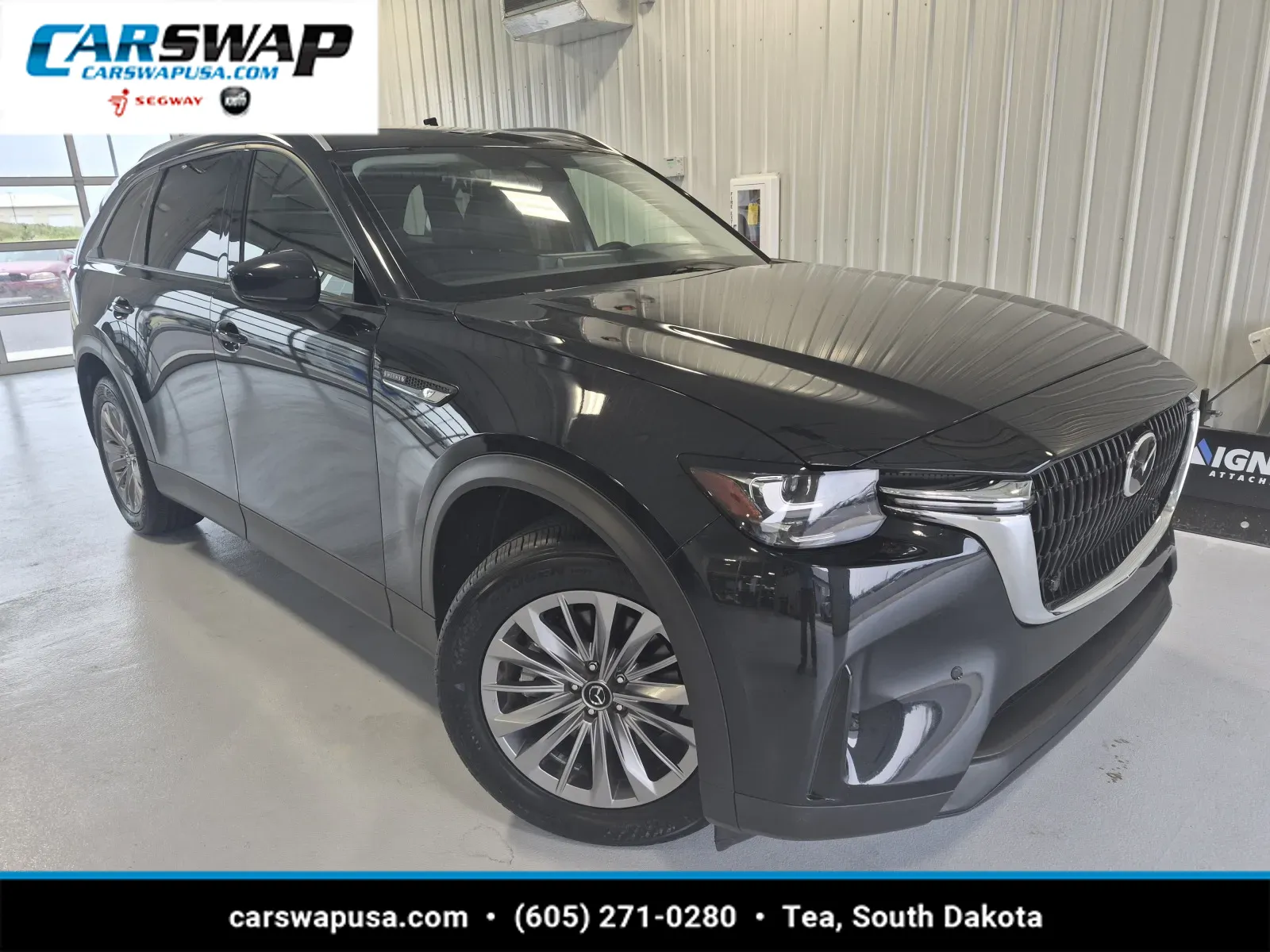 Black 2025 Mazda CX-90 3.3 Turbo Preferred for sale in Tea, SD
