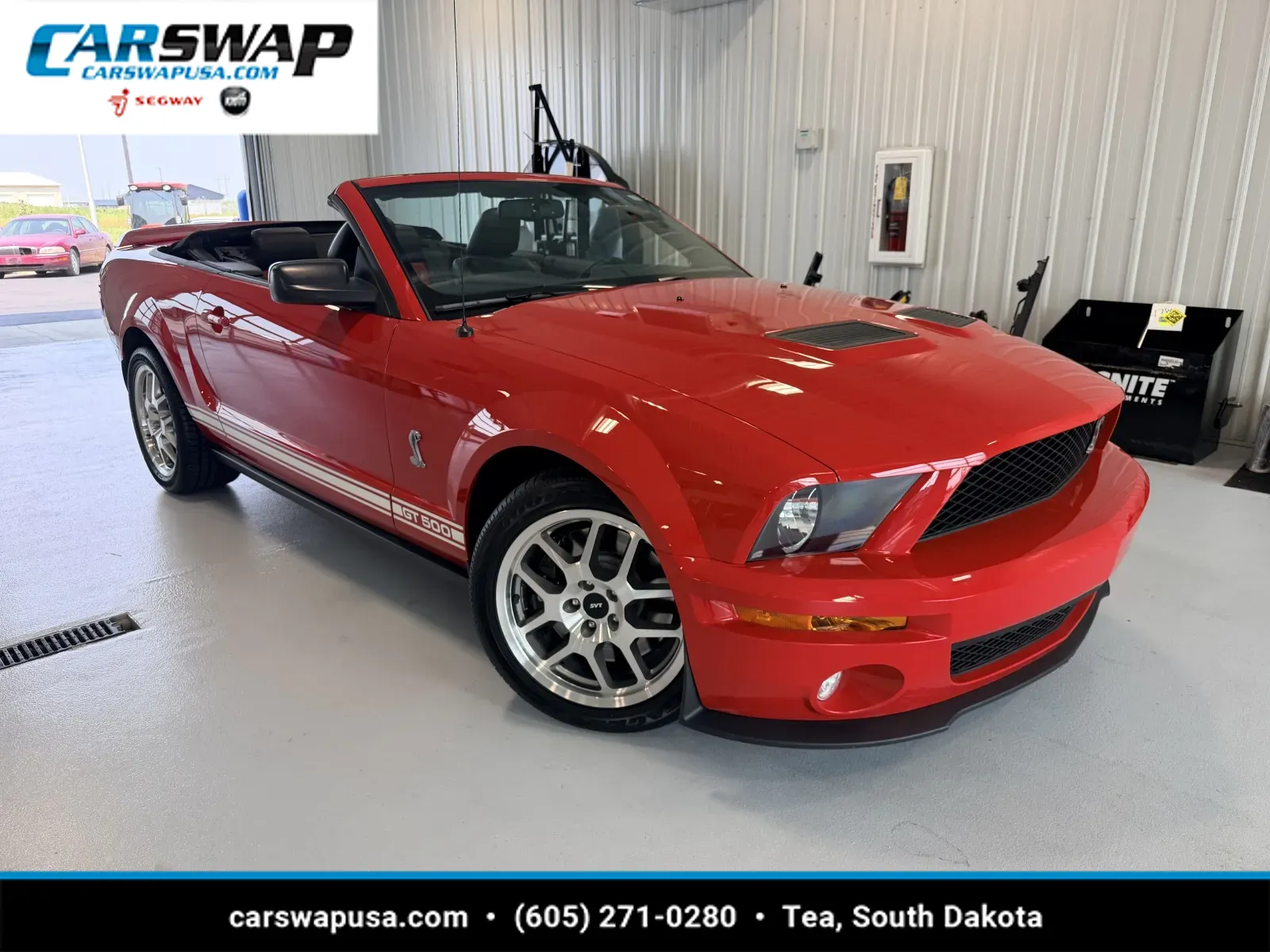 Red 2007 Ford Mustang Shelby GT500 for sale in Tea, SD