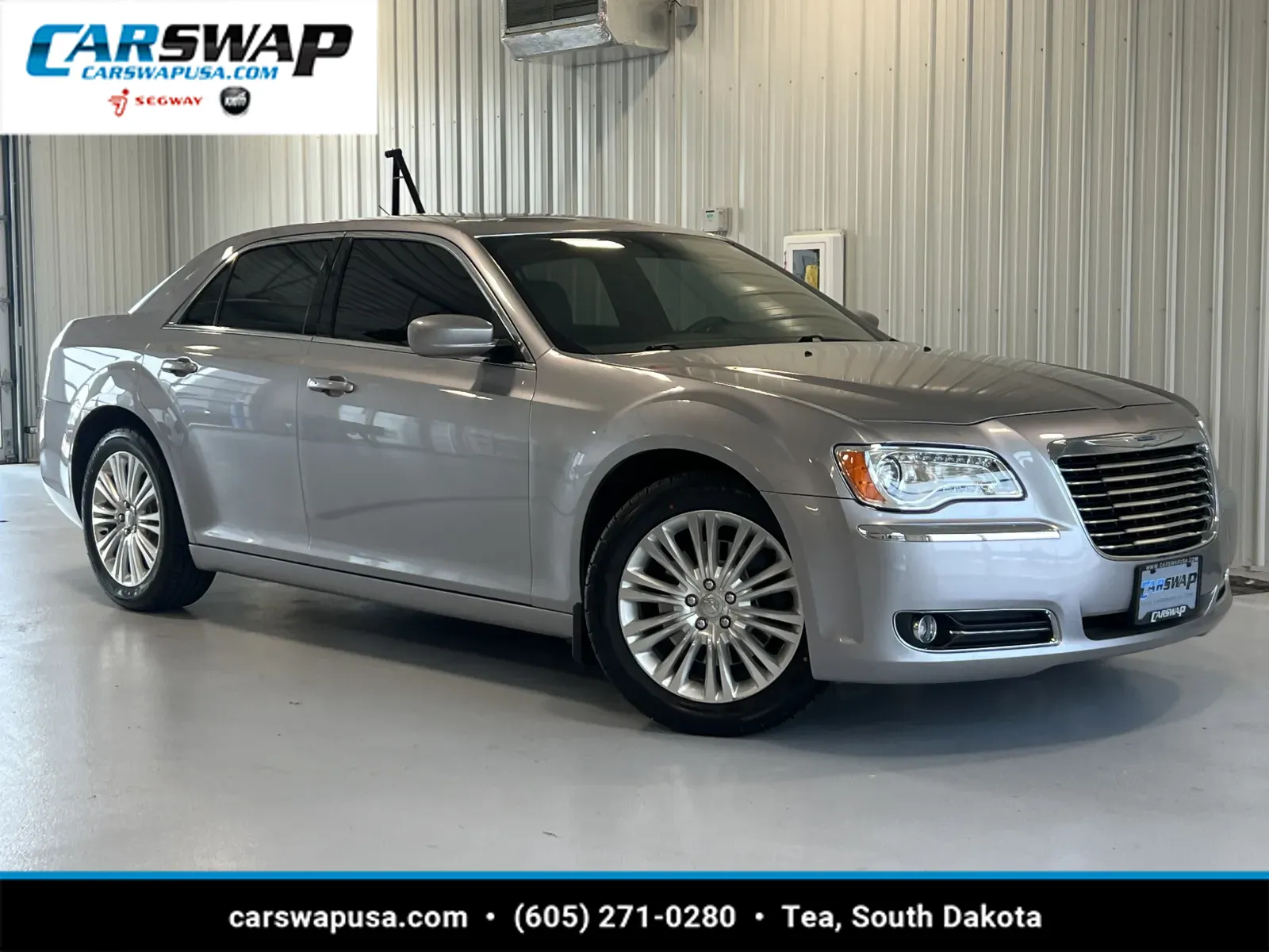 Silver 2013 Chrysler 300 for sale in Tea, SD