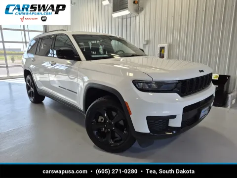 White 2023 Jeep Grand Cherokee L Altitude for sale in Tea, SD