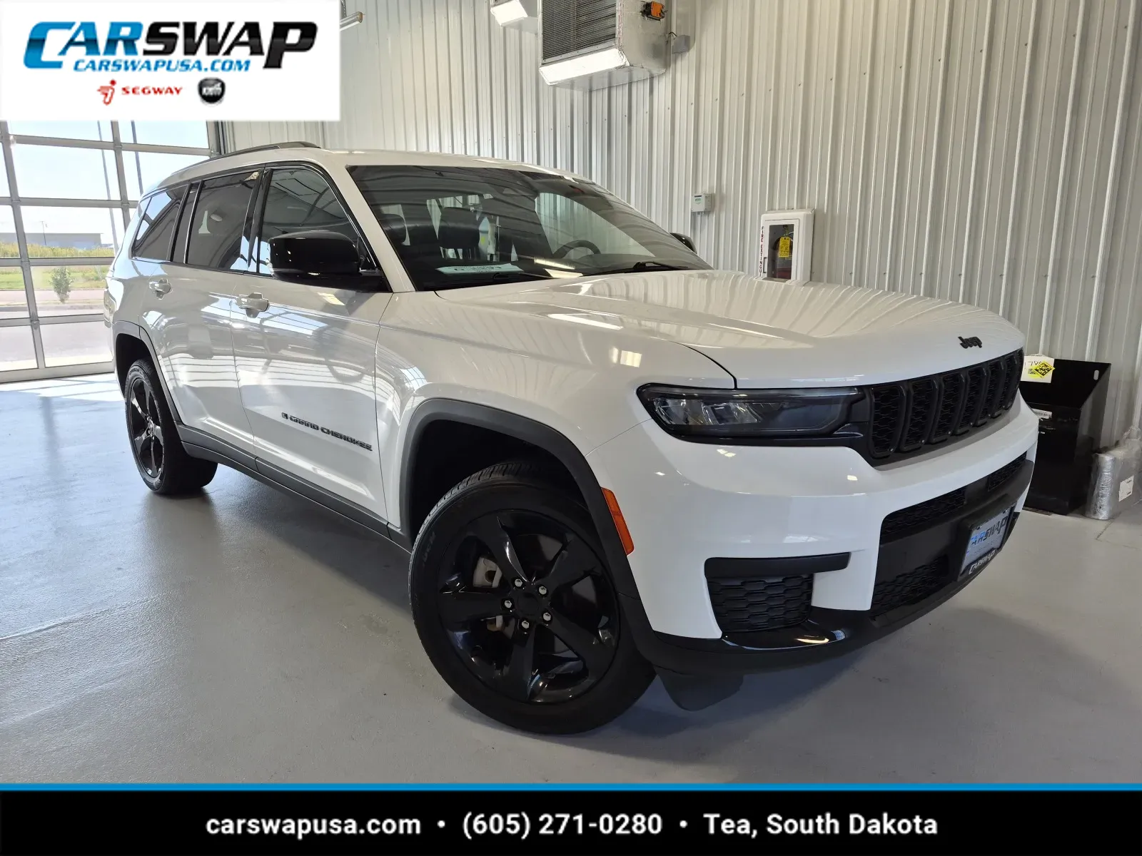 White 2023 Jeep Grand Cherokee L Altitude for sale in Tea, SD