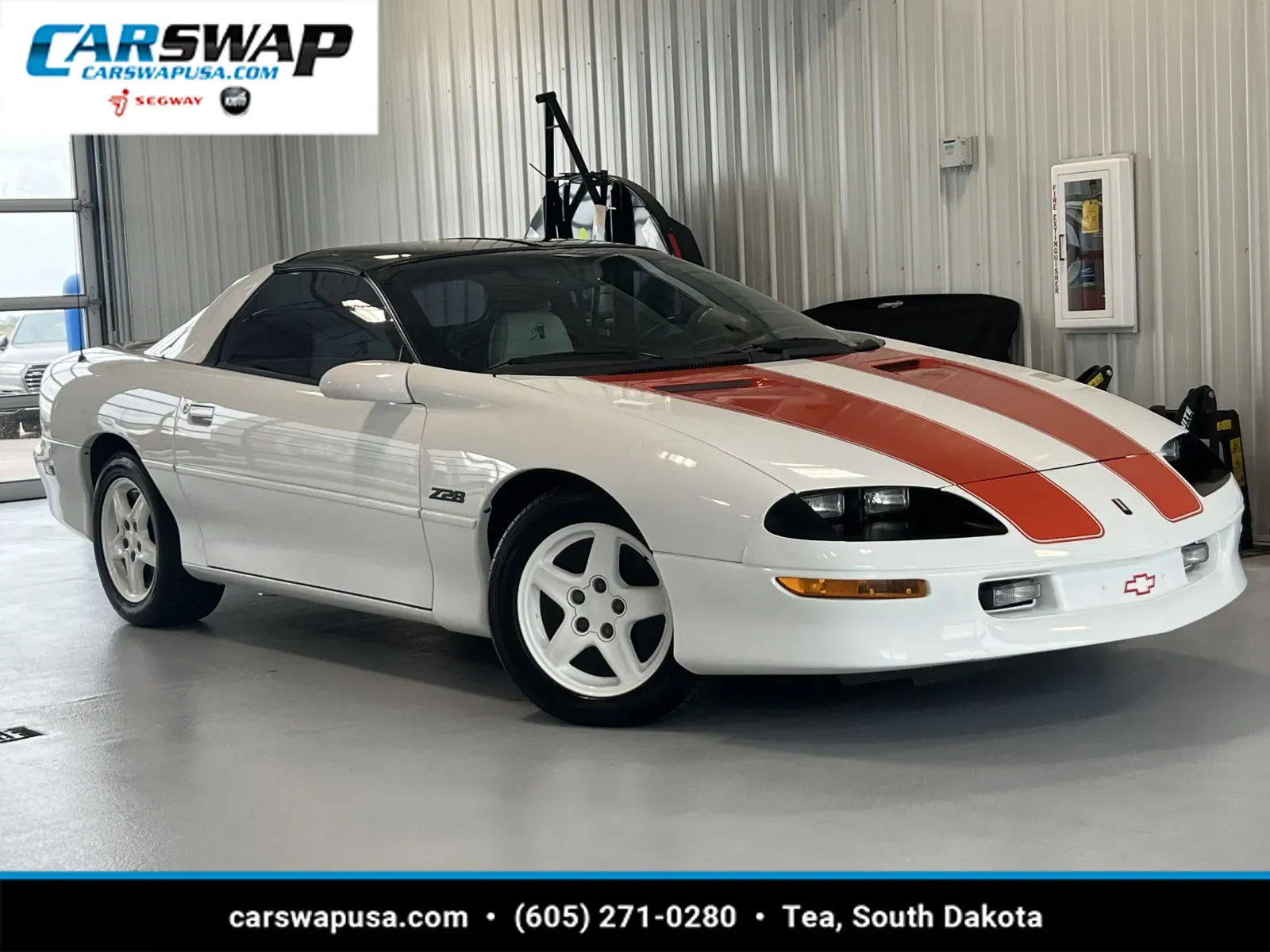 White 1997 Chevrolet Camaro Z28 for sale in Tea, SD