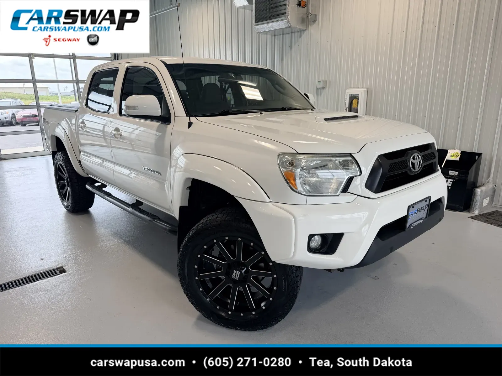 White 2015 Toyota Tacoma for sale in Tea, SD