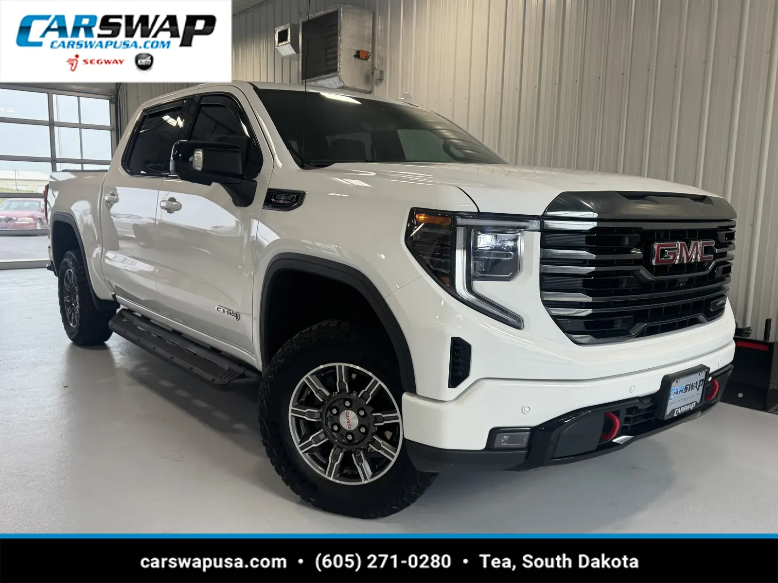 White 2023 GMC Sierra 1500 AT4 for sale in Tea, SD
