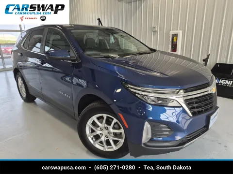 Blue 2023 Chevrolet Equinox LT for sale in Tea, SD
