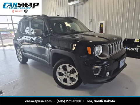 Black 2019 Jeep Renegade Limited for sale in Tea, SD