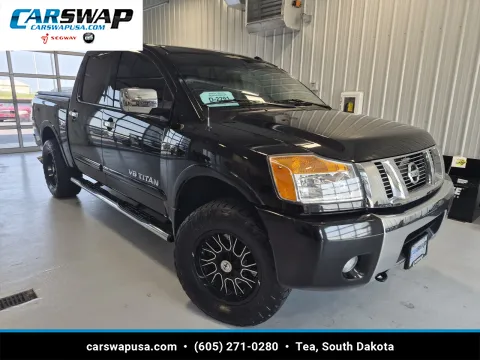 Black 2015 Nissan Titan SV for sale in Tea, SD