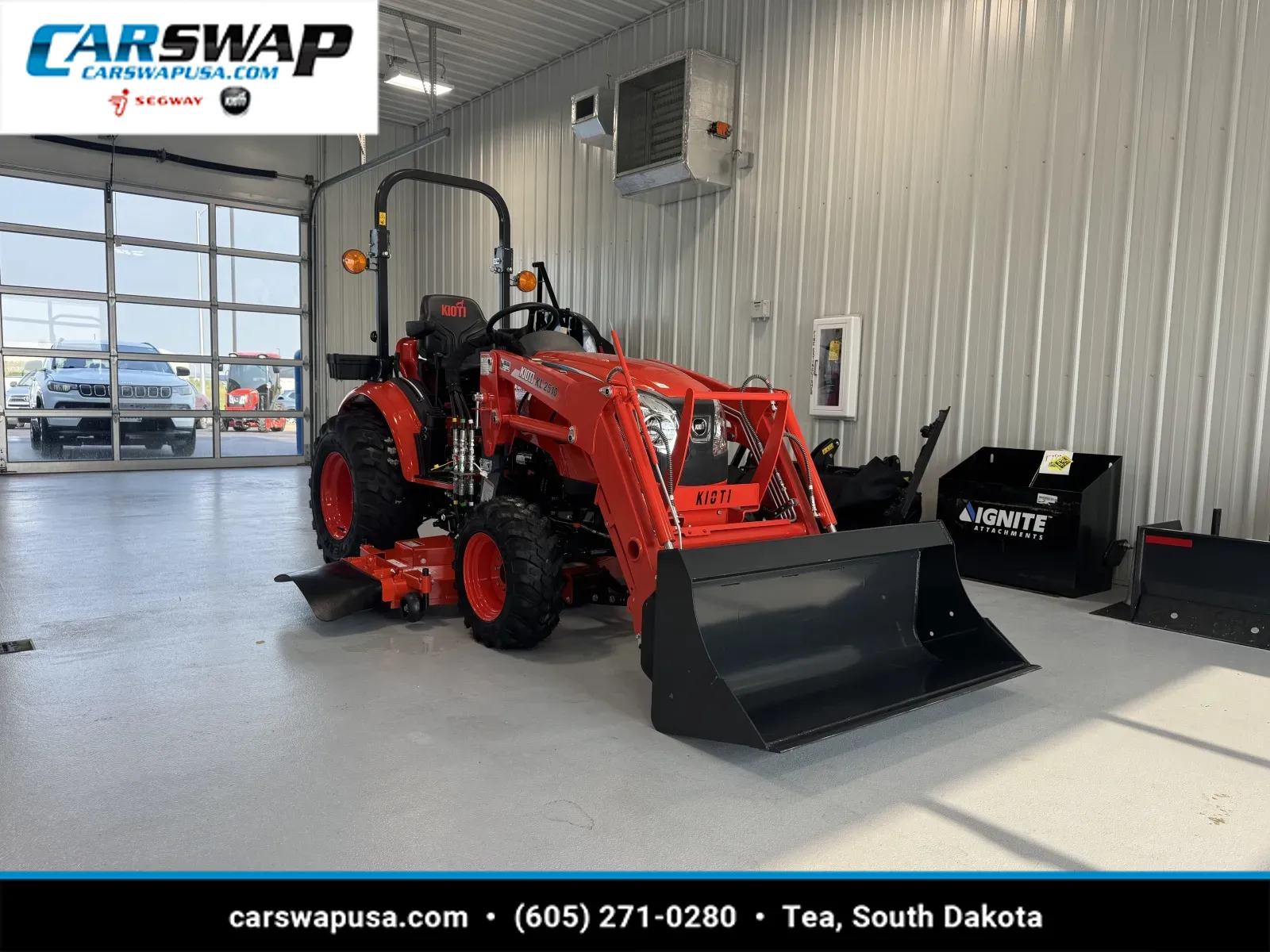 Orange 2026 KIOTI CX2510HB HST / ROPS for sale in Tea, SD