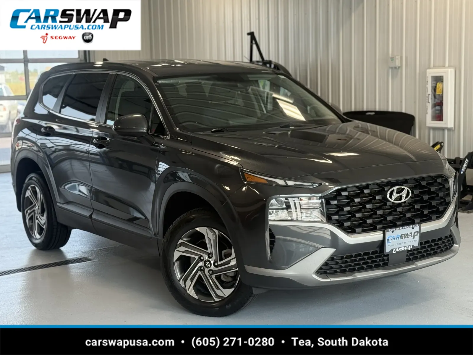 Gray 2022 Hyundai Santa Fe SE for sale in Tea, SD