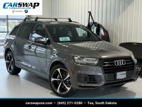 Gray 2019 Audi Q7 55 Prestige for sale in Tea, SD