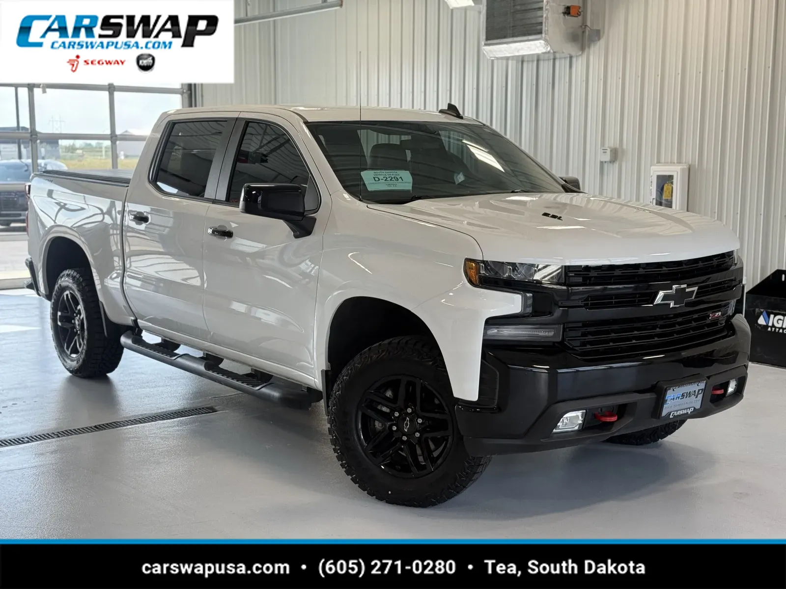 White 2022 Chevrolet Silverado 1500 LTD LT Trail Boss for sale in Tea, SD
