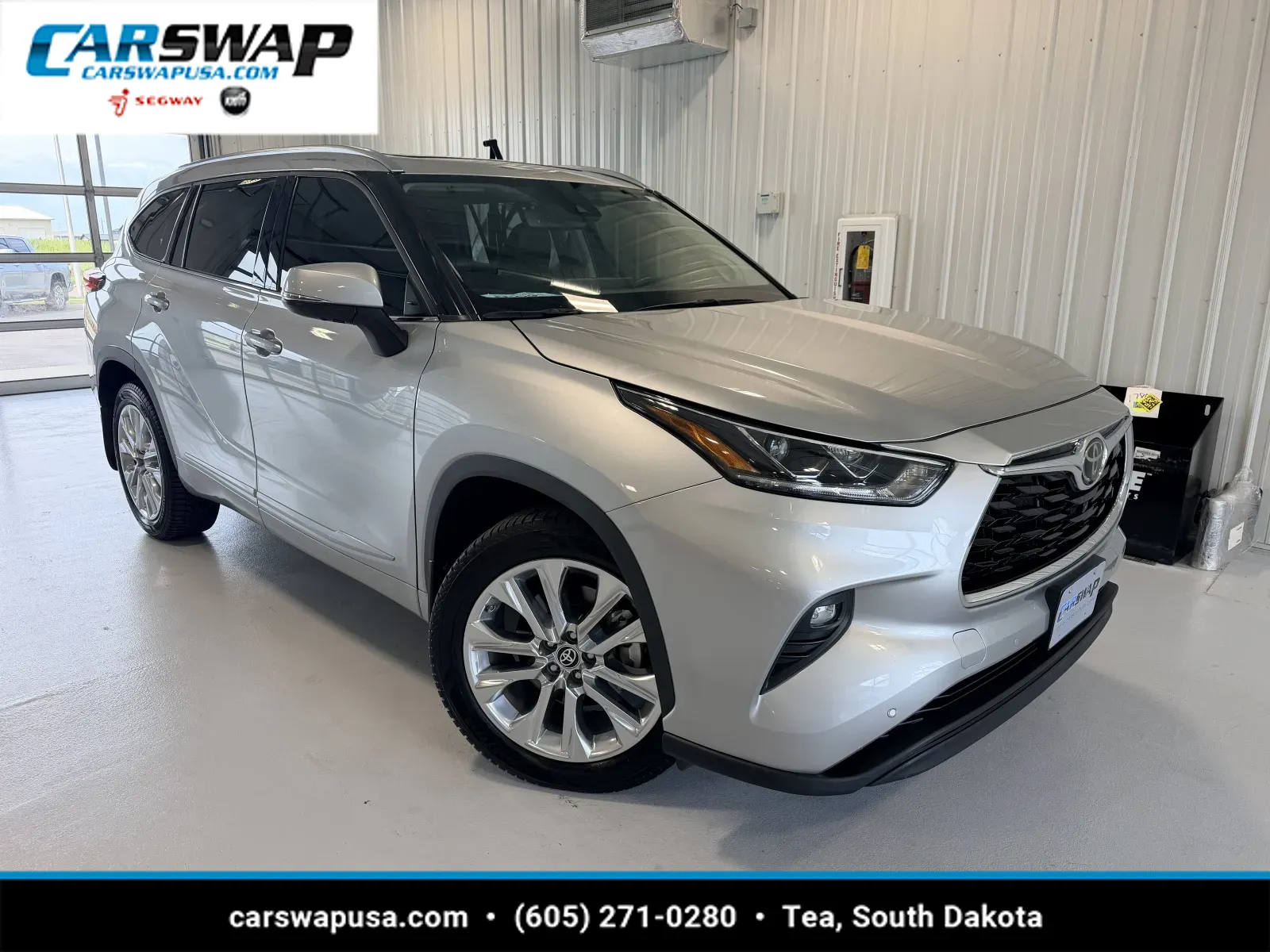 Silver 2022 Toyota Highlander Limited for sale in Tea, SD