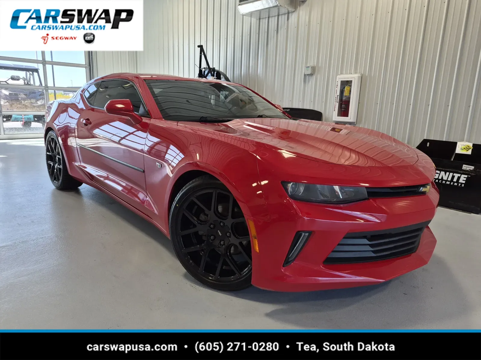 Red 2017 Chevrolet Camaro 1LT for sale in Tea, SD
