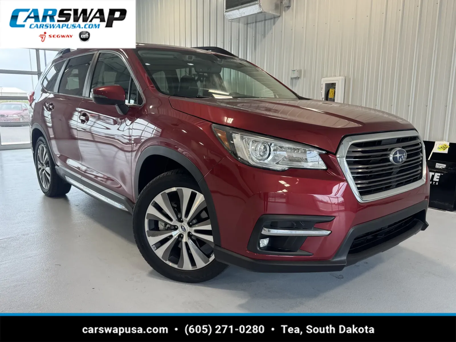Red 2021 Subaru Ascent Limited 7-Passenger for sale in Tea, SD