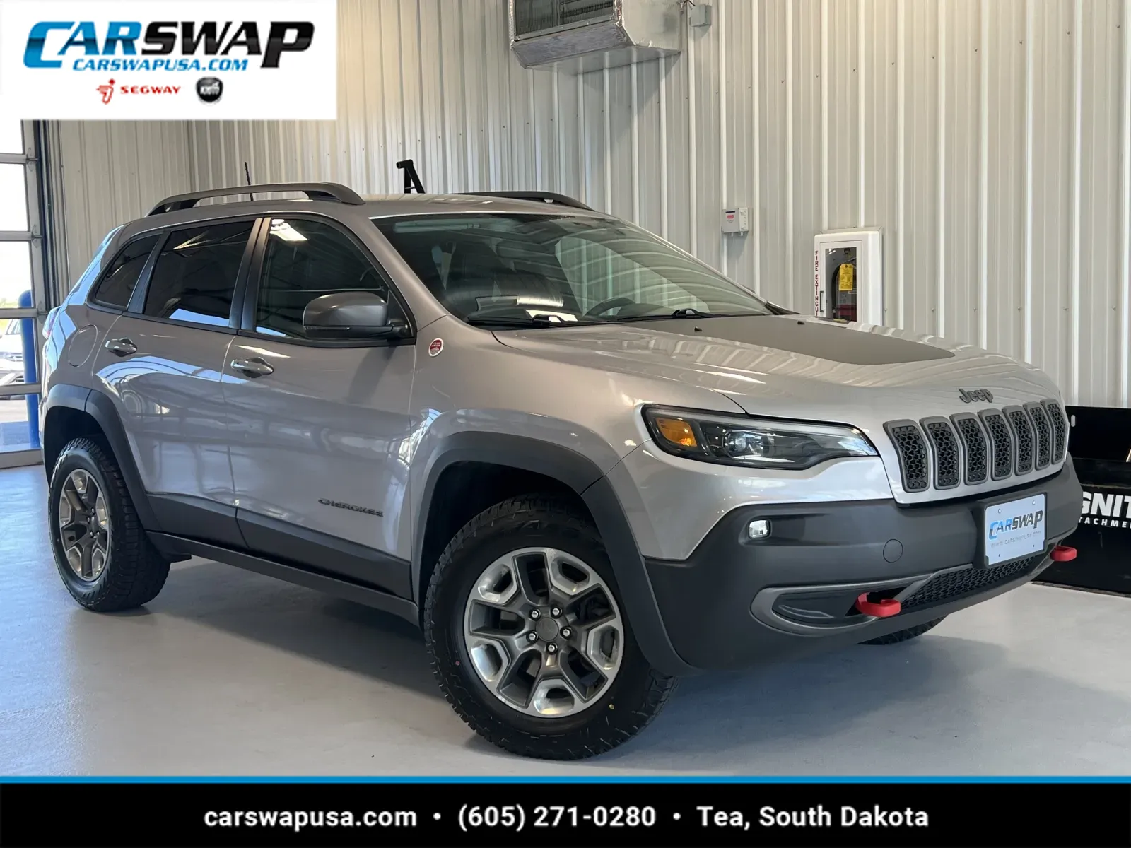 Silver 2019 Jeep Cherokee Trailhawk for sale in Tea, SD