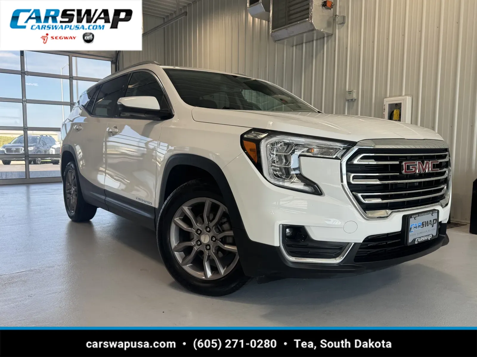 White 2024 GMC Terrain SLT for sale in Tea, SD