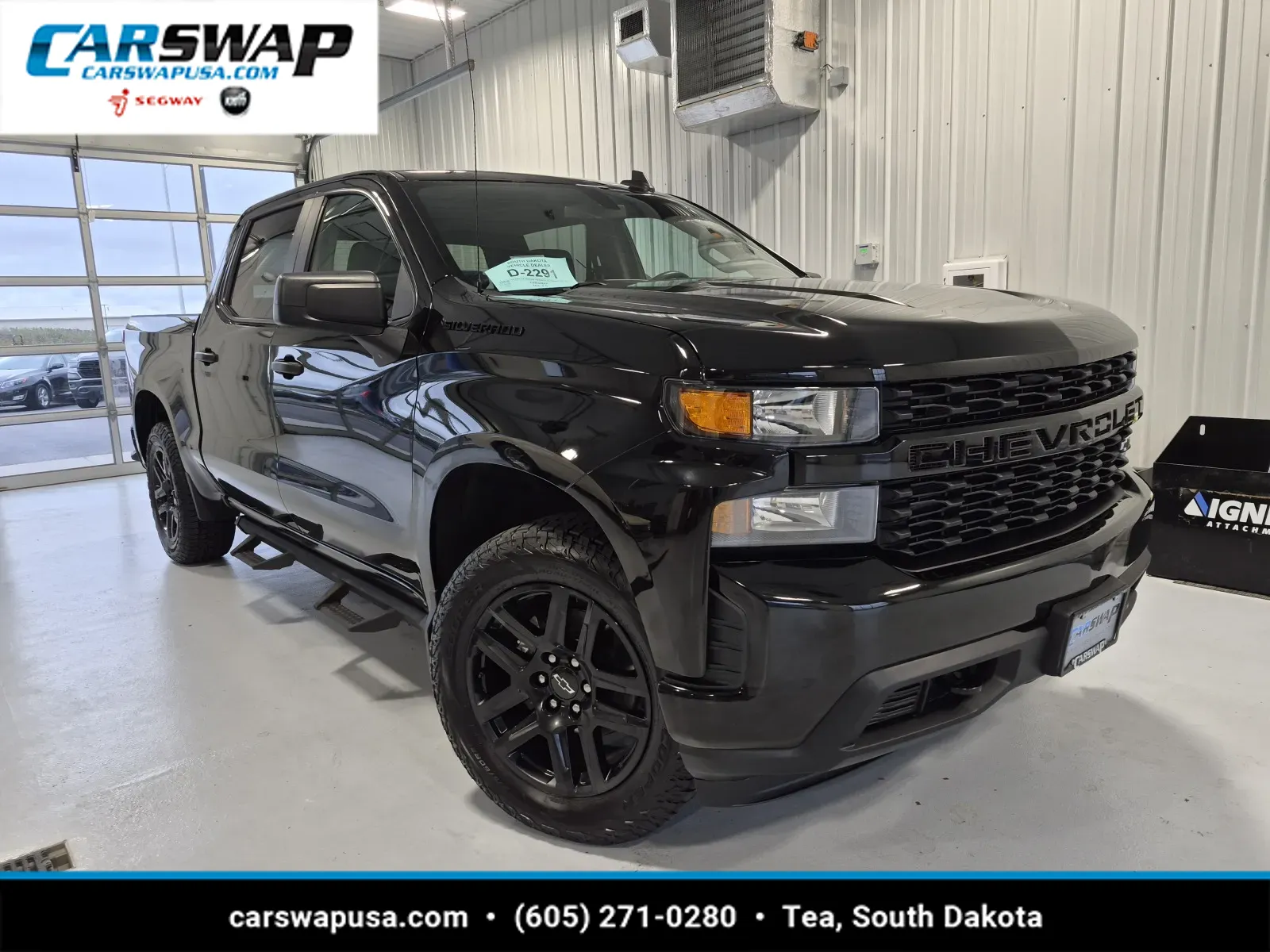 Black 2022 Chevrolet Silverado 1500 LTD Custom for sale in Tea, SD