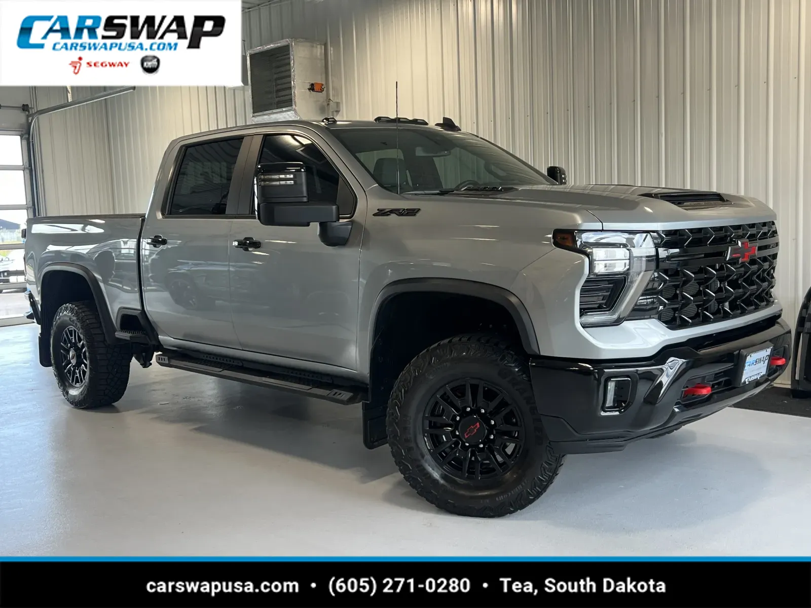 Gray 2024 Chevrolet Silverado 2500 HD ZR2 for sale in Tea, SD