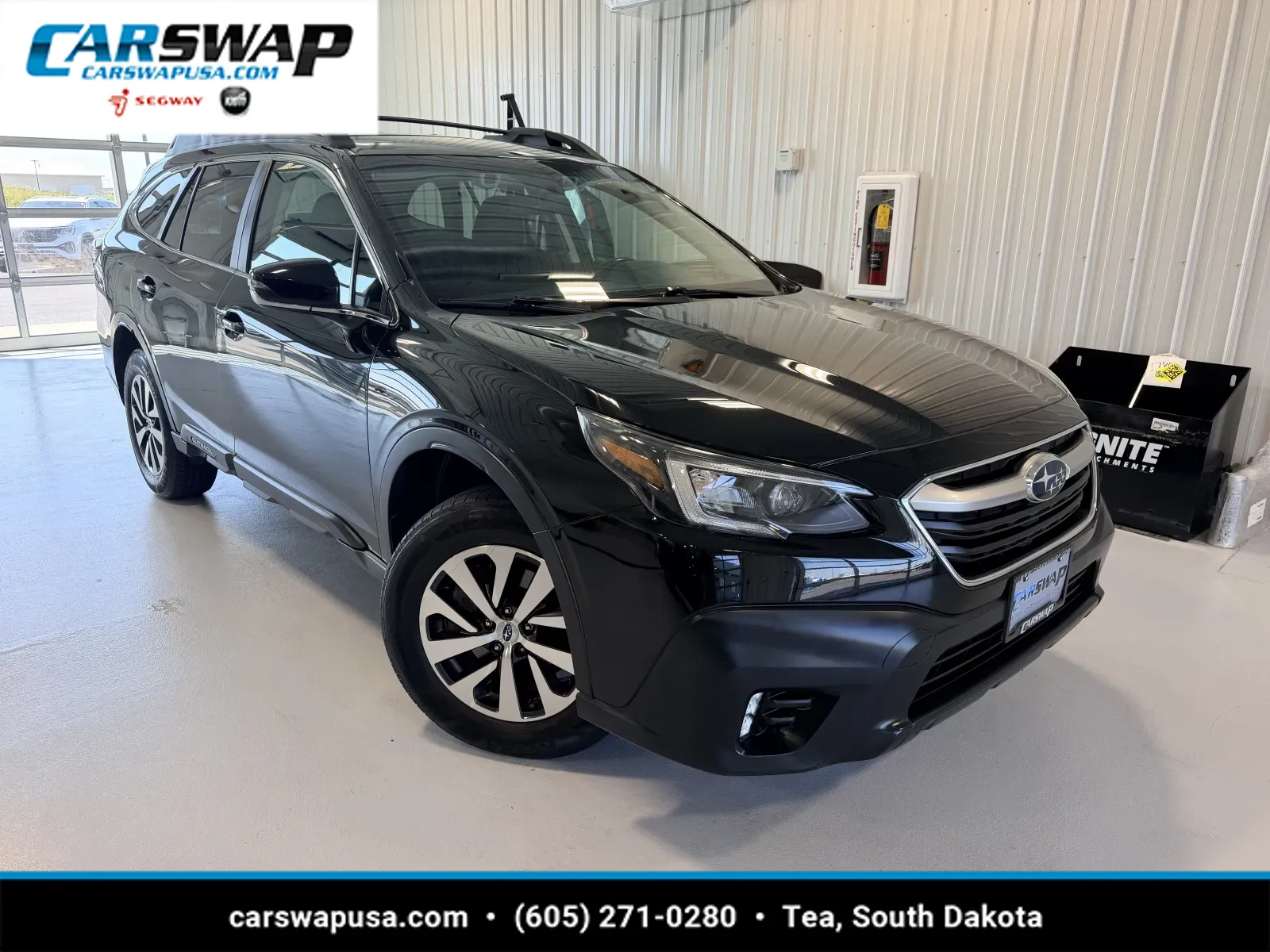 Black 2021 Subaru Outback Premium for sale in Tea, SD