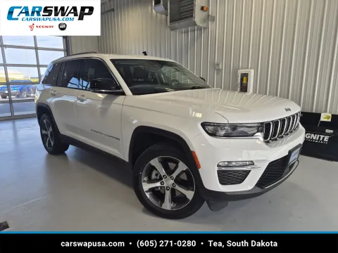 White 2022 Jeep Grand Cherokee 4xe for sale in Tea, SD