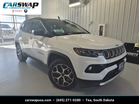 White 2026 Jeep Compass Limited for sale in Tea, SD
