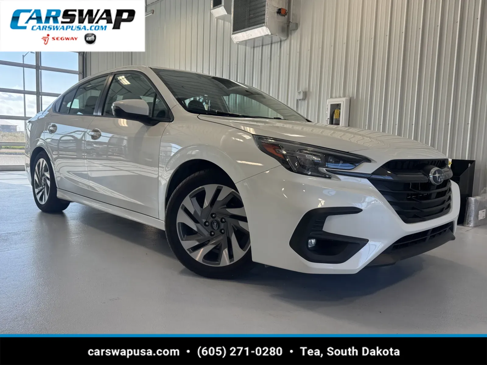 White 2023 Subaru Legacy Limited for sale in Tea, SD