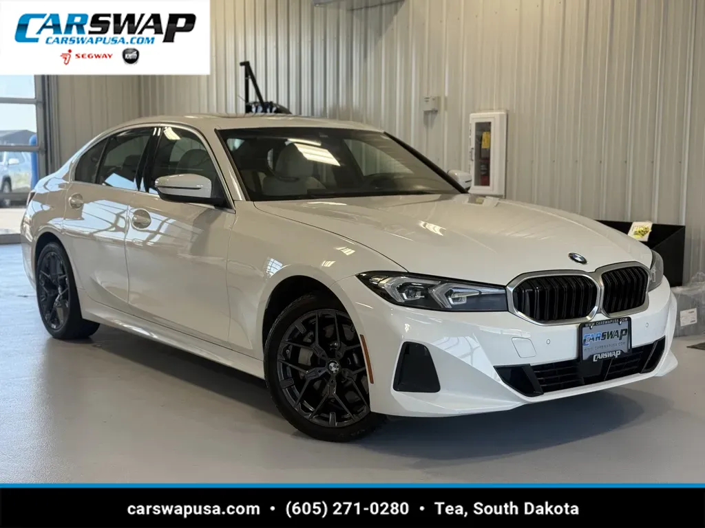 White 2026 BMW 3 Series 330i xDrive for sale in Tea, SD