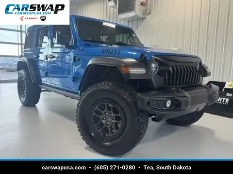 Blue 2023 Jeep Wrangler Willys for sale in Tea, SD