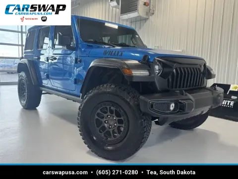 Blue 2023 Jeep Wrangler Willys for sale in Tea, SD