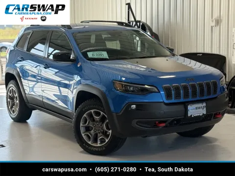 Blue 2022 Jeep Cherokee Trailhawk for sale in Tea, SD