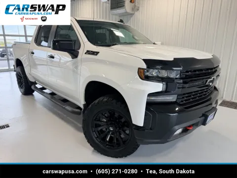 White 2021 Chevrolet Silverado 1500 LT Trail Boss for sale in Tea, SD