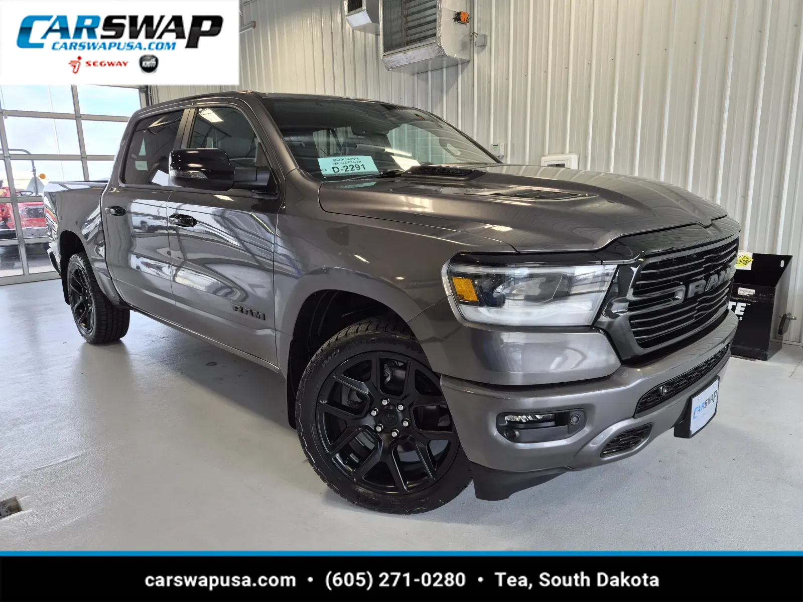 Gray 2024 Ram 1500 Laramie for sale in Tea, SD