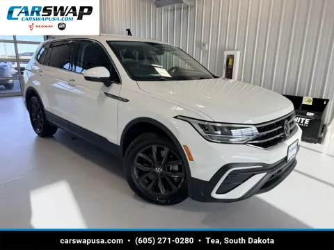 White 2024 Volkswagen Tiguan 2.0T SE for sale in Tea, SD