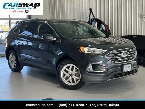 Blue 2022 Ford Edge SEL for sale in Tea, SD